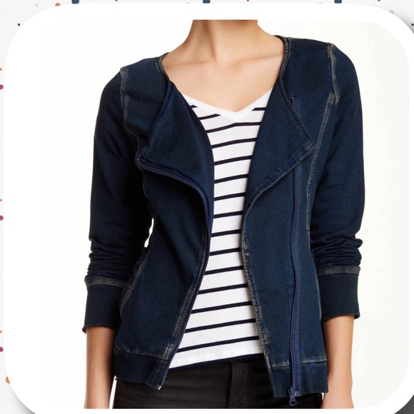 Standards and Practices Jackets & Blazers - Standards and Practices Stretch Denim Jacket